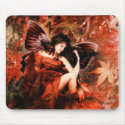 Autumn Fairy MousePad by HAJenkins Autumn Fairy MousePad