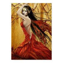 Autumn Fairy Poster posters