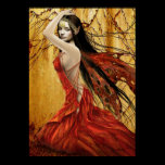 Autumn Fairy Poster