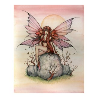 Autumn Fairy Poster by Molly Harrison print