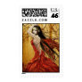 Autumn Fairy Stamp