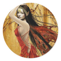 Autumn Fairy Sticker by hiddenrealms Autumn Fairy Sticker
