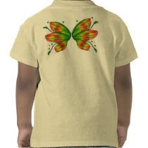 Autumn Fairy Wings on the back