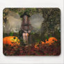 Autumn Fairy Witch Mouse Pad