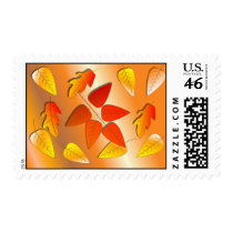 Autumn Fall Leaves stamps
