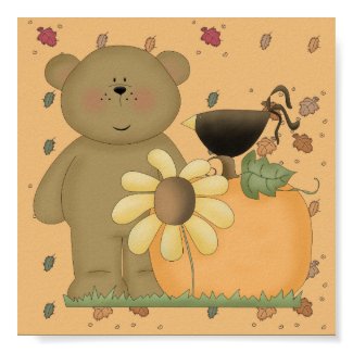 postcard rustic country fall sunflower butterfly by fal