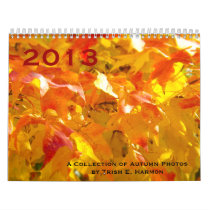 Autumn Fall Trees, Birds, Squirrels in Kansas City Calendar