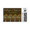 Autumn / Fall Trees Invitation Announcement Stamps