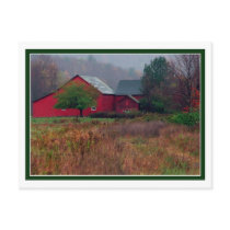 Autumn Farm Scene postcards by valleyvisions Autumn Farm Scene postcards