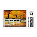 Autumn Fence postage