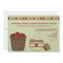 Autumn Festival & Fair Invitation