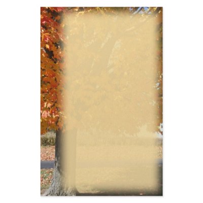 Autumn Flame Custom Stationery by Jack_of_Arts