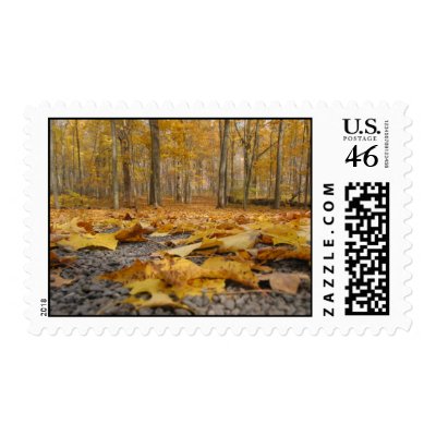 Autumn Floor Postage by jesterbryanc