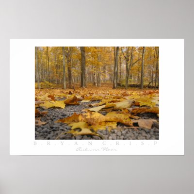 Autumn Floor Posters by jesterbryanc