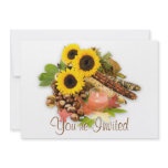 Autumn Floral Arangement Invitations