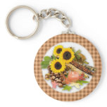 Autumn Floral Arangement Keychain