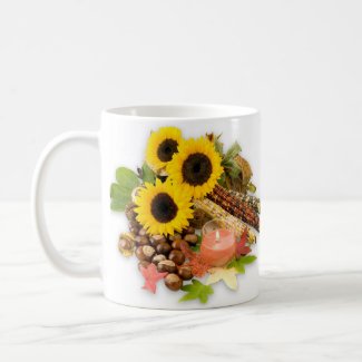 Autumn Floral Arangement Mugs