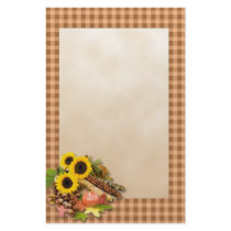 Autumn Floral Arangement stationery