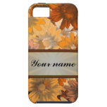 Autumn floral iPhone 5 case