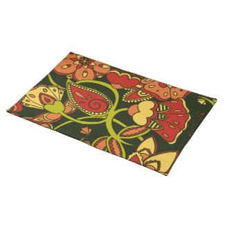 Autumn Floral Place Mats