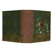 autumn flowers and leaves notebook binders by dooni_notebooks autumn flowers and leaves notebook binders