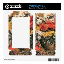 Autumn Flowers by Lovis Corinth Motorola Droid 2 Skin