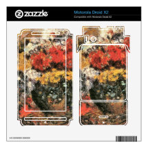 Autumn Flowers by Lovis Corinth Motorola Droid X2 Skins