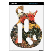 Autumn Flowers by Lovis Corinth Skin For Guitar Hero