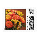 Autumn Flowers postage