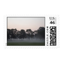 Autumn Fog Postage Stamp