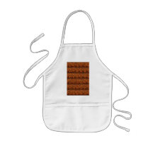 Autumn Folds Abstract Apron