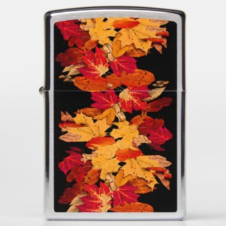 Autumn Foliage in Red Orange Yellow Brown