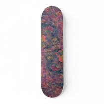 Autumn foliage of a mixed hardwood forest skate deck