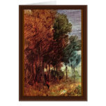 Autumn Forest By Busch Wilhelm (Best Quality) Card