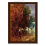 Autumn Forest By Busch Wilhelm (Best Quality) Card