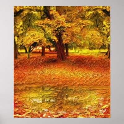 Autumn forest posters by Dirtybunny
