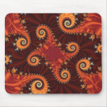 Autumn Fractal Mouse Mats