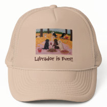 Autumn Fun Labradors hats by HappyLabradors Autumn Fun Labradors hats