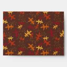 Autumn Glory Envelope A7