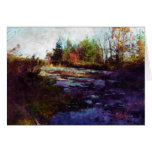 "Autumn Glory" Fall Landscape Art Greeting Card