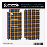 Autumn Gold Check Samsung MyShot II Skins