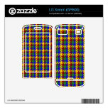 Autumn Gold Check Skin For The LG Xenon
