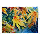 Autumn Gold Greeting Cards