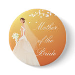 bridal shower, bridal party buttons, wedding party