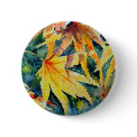 Autumn Gold Pinback Button