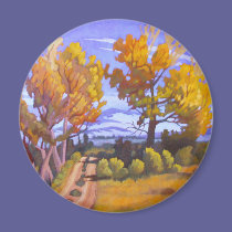 Autumn - "Golden Giants" magnets
