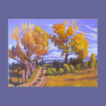 Autumn - "Golden Giants" postcards