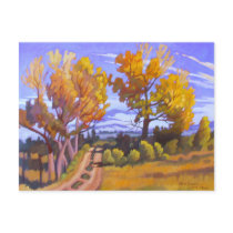 Autumn - "Golden Giants" Postcard