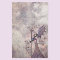 Autumn Gothic Fairy Stationary stationery