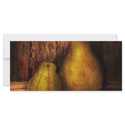 Autumn - Gourd - A pair of squash  Full Color Rack Card by suburbanscenes